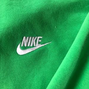 Grass green Nike crew neck